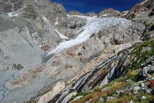 Massif des Écrins - Glacier Blanc en 2009