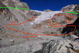 Massif des crins - Glacier Blanc - Octobre 2007