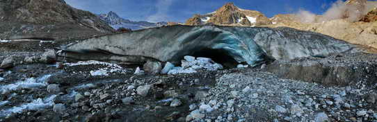 Massif des crins - Front du Glacier du Sl