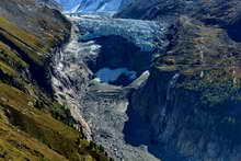 Glacier de l'Argentière en 2015