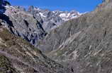 Bassin du Glacier Blanc, peu enneig