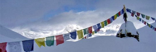 Himalaya du Npal - Col vers 6000 m d'altitude