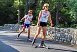 Championnat de France de RollerSki - Course poursuite ente Pelvoux et Ailefroide