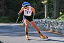 Championnat de France de RollerSki - Course poursuite ente Pelvoux et Ailefroide