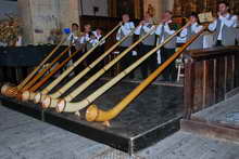 Musiques en crins - Concert de cors des Alpes