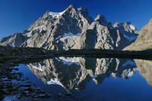 Pays des Écrins - Lac Tuckett - Mont Pelvoux (3943 m)