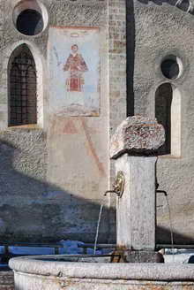 Vallouise - Place de l'église