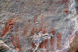 Archéologie au Pays des Écrins - Peintures rupestres
