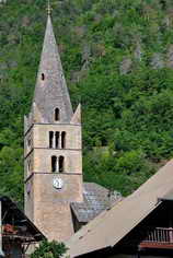 Vallouise - Clocher de l'glise Saint-tienne