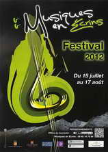 Musiques en Écrins - Affiche du Festival 2012