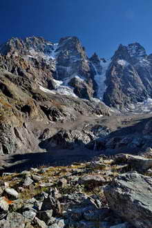 Massif des Écrins - Glacier Noir, Mont Pelvoux