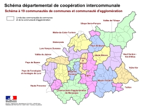 Hautes-Alpes - Schéma départemental de coopération intercommunal