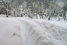 Vallouise - Forte chute de neige le 14 décembre 2012