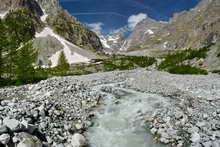 Pré de Madame Carle - Torrent du Glacier Noir