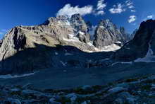 Massif des Écrins - Glacier Noir, faces nord