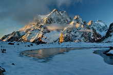 Massif des Écrins - Lac Tuckett et Mont Pelvoux