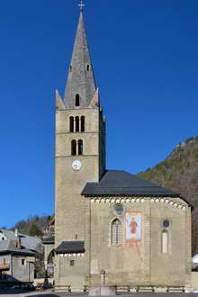 Vallouise - Église Saint-Étienne - Façade est