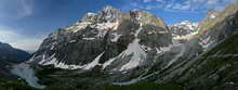 Pr de Madame Carle - Mont Pelvoux, Glacier Noir et Barre des crins