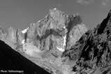 Glacier de Bonne Pierre et face ouest des Ecrins