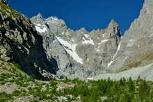 Pré de Madame Carle - Vallée du Glacier Noir, Pic Coolidge, le Fifre