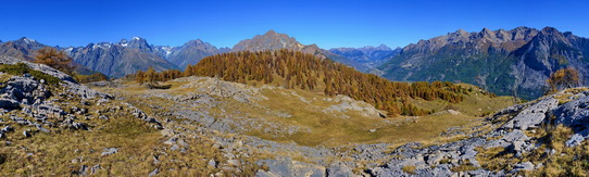 L'Argentière-la-Bessée - Panorama des Têtes