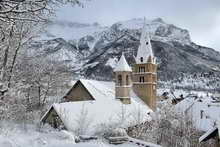 Vallouise - Église Saint-Étienne, Chapelle des Pénitents, Têtes de Montbrison