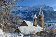 Vallouise - Église Saint-Étienne, Chapelle des Pénitents, Têtes de Montbrison