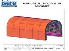 Grand Tunnel du Chambon - Projet de coffrage