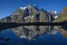 Lac Tuckett et Mont Pelvoux