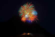 Puy-saint-Vincent - Feu d'artifice