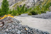 Pré de Madame Carle - Torrent de Saint-Pierre en débordement