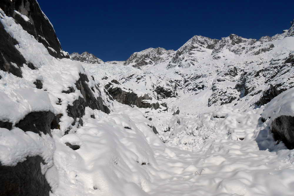 Massif des Écrins - Montée au Glacier Blanc