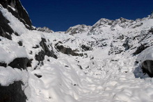 Massif des Écrins - Montée au Glacier Blanc