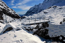 Massif des Écrins - Montée au Glacier Blanc