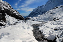 Massif des Écrins - Montée au Glacier Blanc