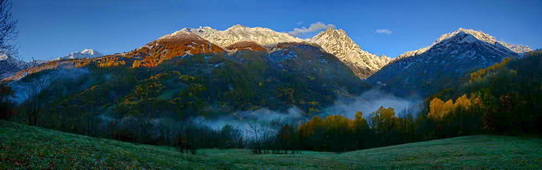 Pelvoux - La Blanche et le Mont Pelvoux