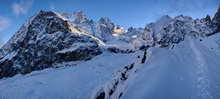 Massif des Écrins - Glacier Noir, Pelvoux, Pic Sans Nom, Ailefroide