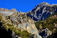 Vallouise - Rif Paulin, Rocher du Gouron