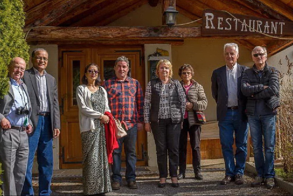 Visite de l'ambassadrice du Népal à Vallouise