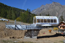 Vallouise-Pelvoux - Nouveau télésiège de la Crête