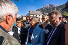 La Roche-de-Rame - Visite ministérielle