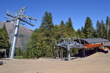 Puy-Saint-Vincent - Nouveau télésiège de la Crête des Bans