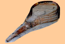 La Roche-de-Rame- Le soufflet  de la forge avant restauration
