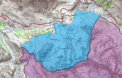 Réserve naturelle nationale du versant nord des Pics de Combeynot