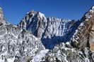 Massif des Écrins - Col des Écrins - Roche d'Alvau (3628 m) en livrée hivernale
