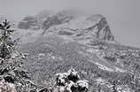 Gros temps sur les Écrins - La Vallouise en noir et blanc