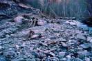 Crue de l'Onde du 24 octobre 2006 - Glissement de terrain et Chemin de rive droite emporté